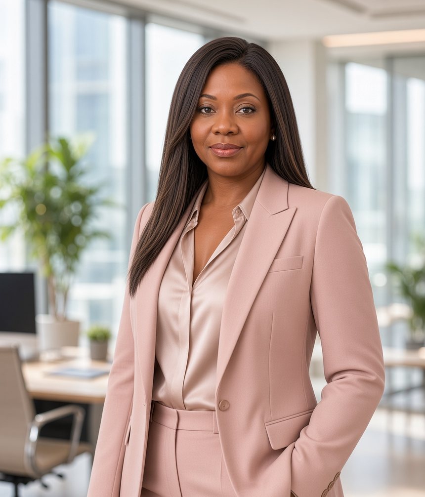 Denise Charline Teikeu, founder of Glowaiva.
